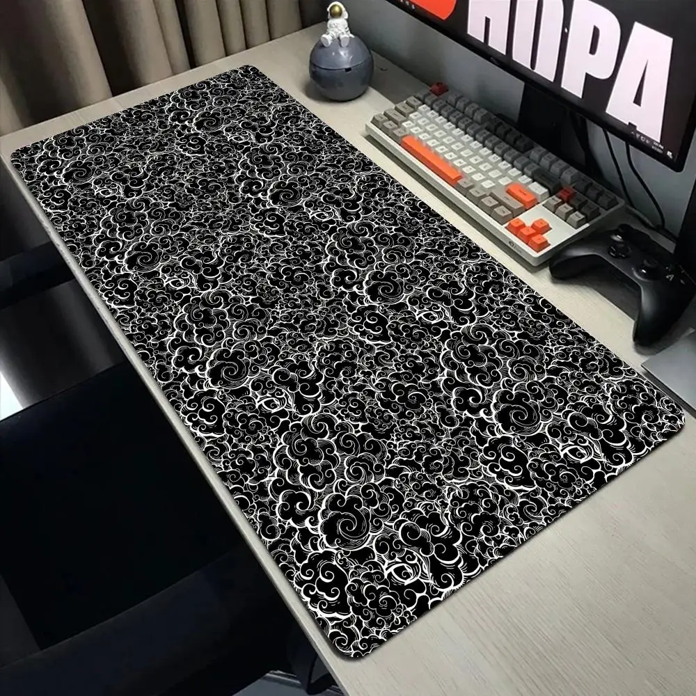 Cloud Art Mouse Pad Large Computer Office Game Table Mats XXL Rubber Anti-slip Gaming Keyboard Mousepads Long Desk Pads