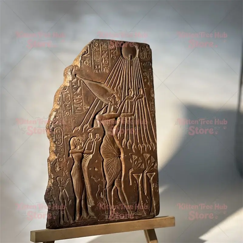 Ancient Egyptian statue replicas, statue relief art aids, home desktop decorations, jewelry