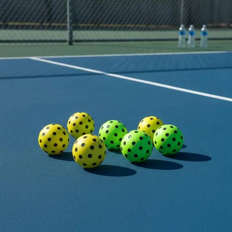 Geräuscharme Schaumstoff-Pickleball-Bälle für den Innenbereich, 74 mm, weiche Schwamm-Trainingsausrüstung – Detail 1