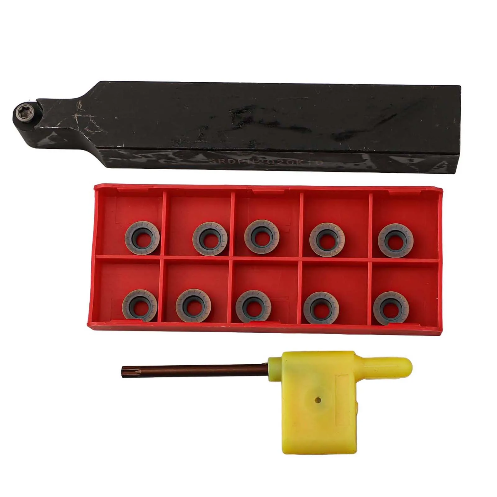 SRDPN 2020K10 20mm CNC External Turning Tool Holder + RPMW1003 R5 for Excellent Performance in Dirty Environments