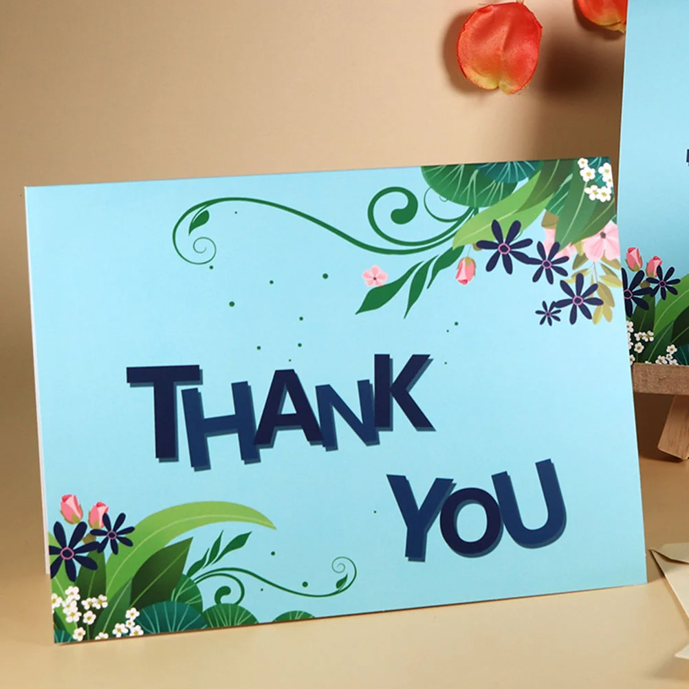 

Greeting Card Blessing Cards 3D Thank You Three-dimensional Thanksgiving Teachers' Day