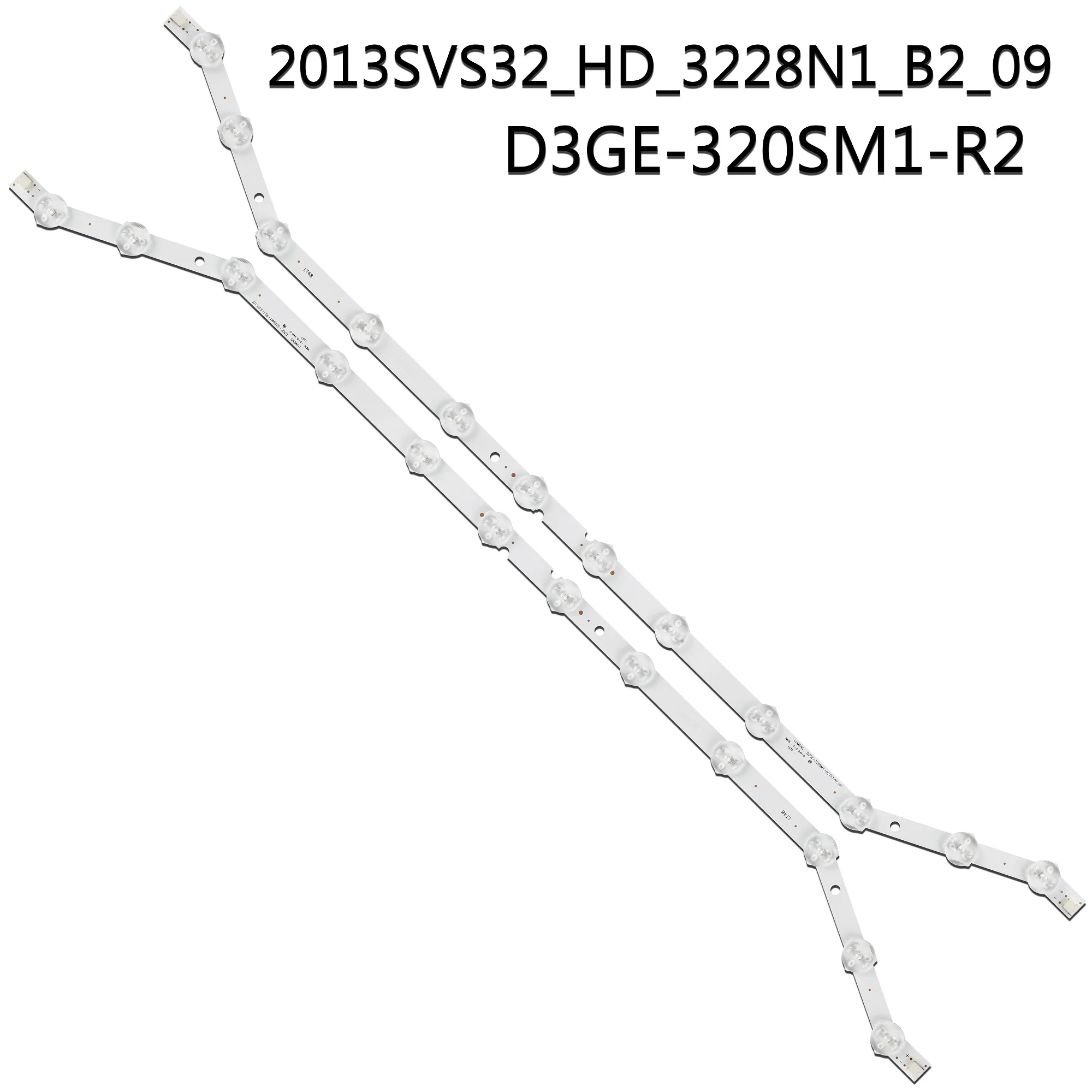

5/10/30kits LED Backlight strip 2pcs*12LED UE32EH5047 UE32EH5305 LH32EDDFLGC/XF HG32AD590 HG32AD590H HG32EA590 HG32EA590L