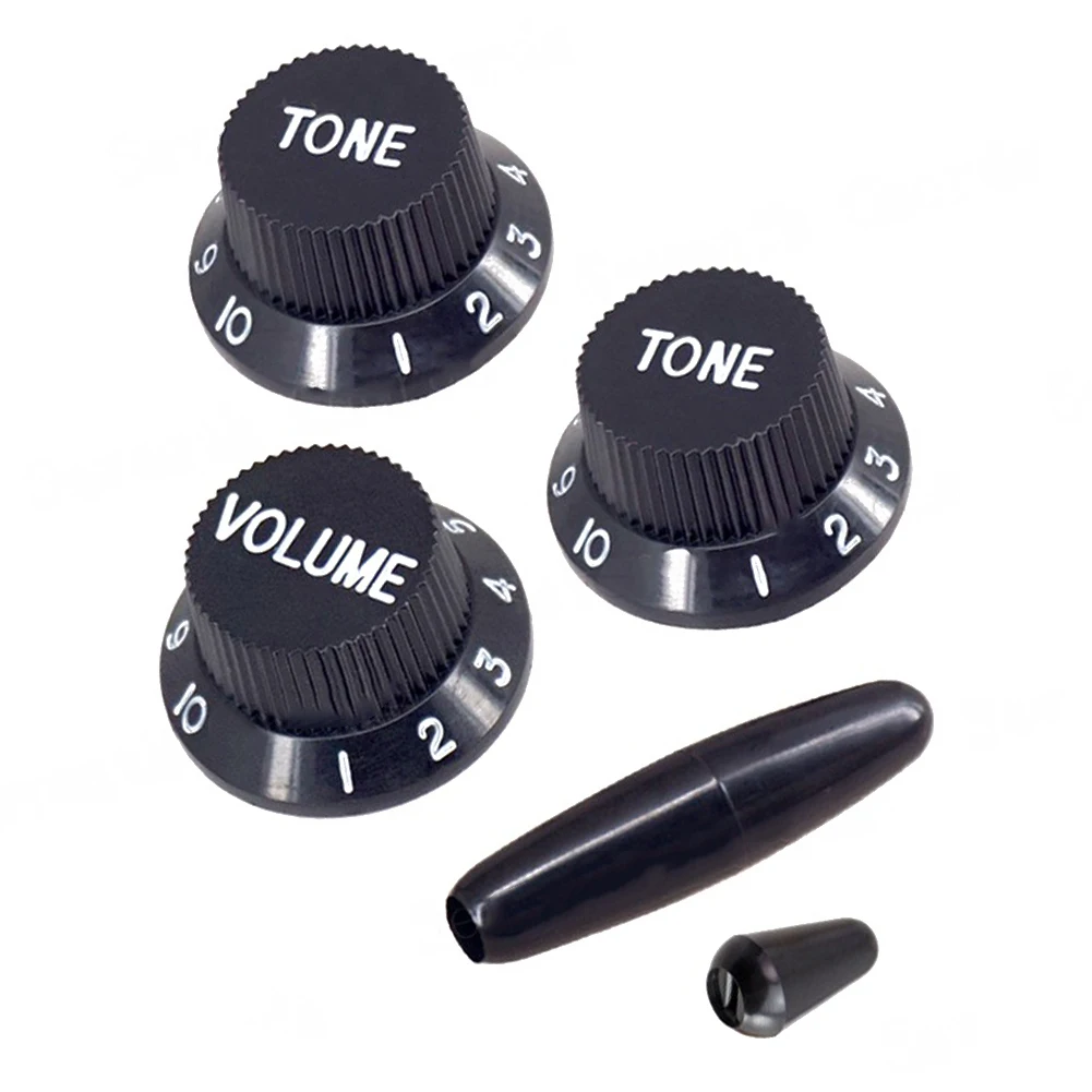 3Pcs Guitar Speed Control Knobs 1Volumes 2 Tones Knob For ST SQ Electric Guitar High Quality Knobs With Faultless Finish