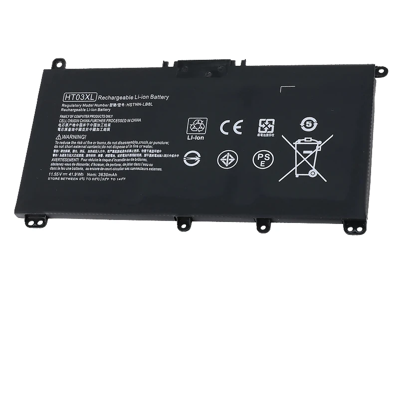For HP Laptop TPN-Q207/TPN-Q208/TPN-Q209/TPN-C135/TPN-C136/TPN-I130/I131 HT03XL OEM Factory HP Notebook Laptop Battery Computer
