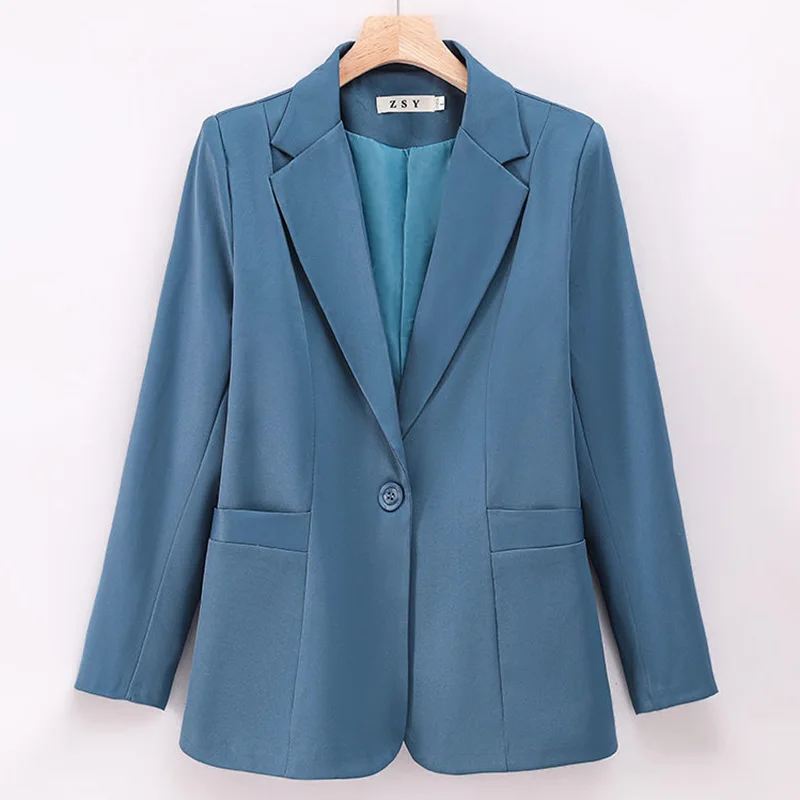 Elegant Solid Color Spliced Pockets Casual Blazer Women\'s Clothing 2023 Autumn New Oversized Office Lady Tops All-match Blazers