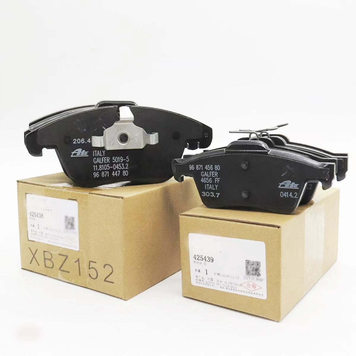 

For Peugoet 508 Citroen C5 Baificar Brand New Genuine Brake Pads Set Braking Pad 425438 425439