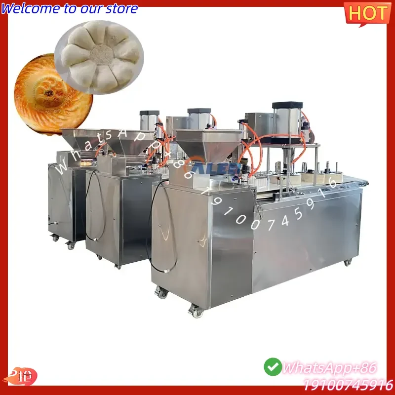 

2026Hot Pneumatic Dough Press Machine, Commercial 304 Stainless Steel Pizza Tortilla Flatbread Press