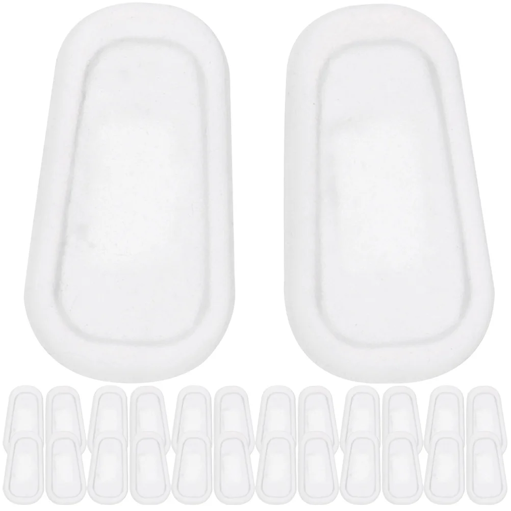 20Pairs نظارات مخدات أنف للنظارة المضادة للانزلاق دائم يناسب إطارات مختلفة صنعة مثالية نظارات الأنف قطعة Nosepads للنظارات #6