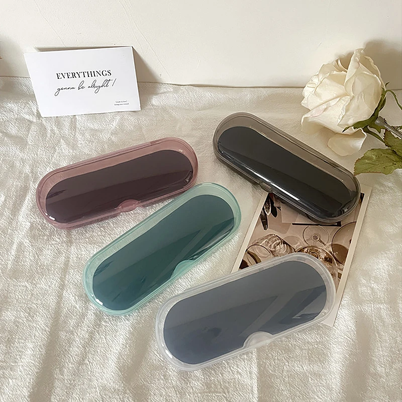 1Pc Glasses Storage Box Protective Case Cover For Women Glasses Box Portable Sunglasses Box Case Accessories