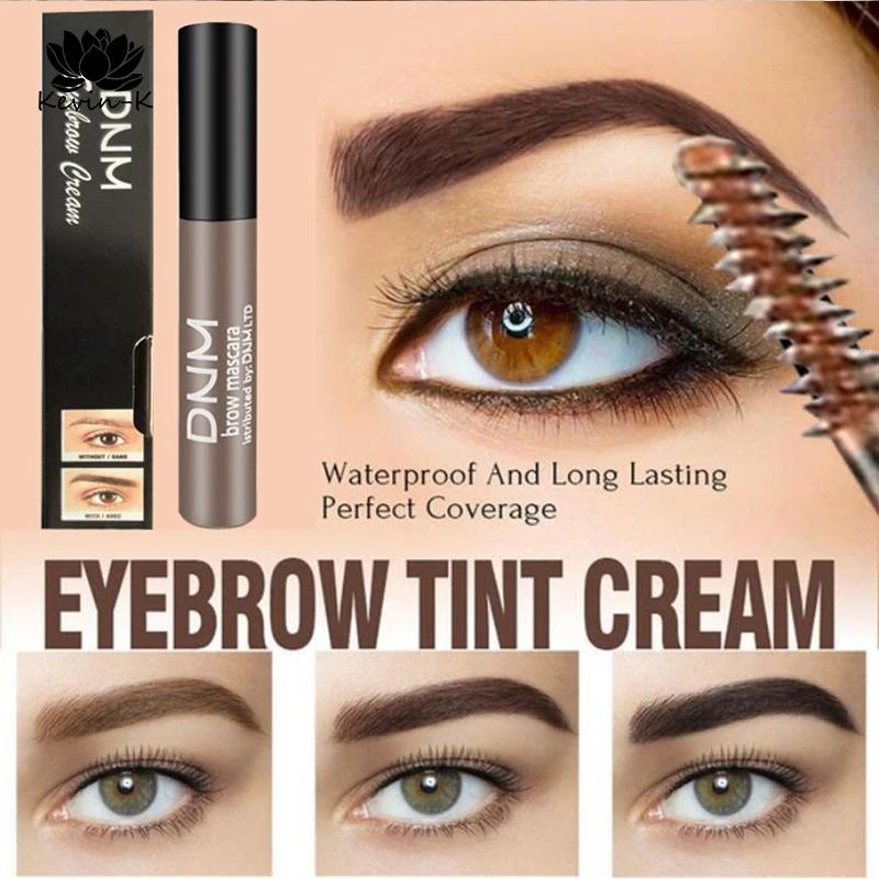 Eyebrow Gel Waterproof Natural Eyebrow Cream Dye Tint Shadow Long Lasting Cosmetic Eyebrow Enhancer Makeup Eyebrow Tint Makeup