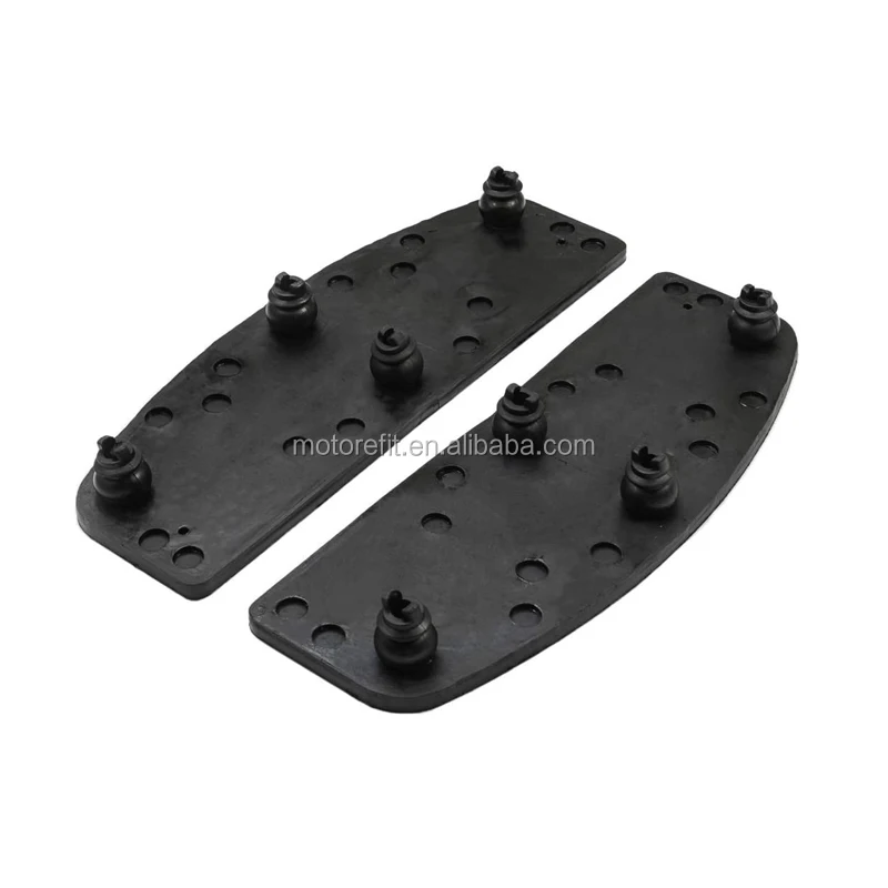 Front Rubber Rider Insert Floorboard Footboards Foot peg Footrest Pad Compatible for Touring Electra Road Glide