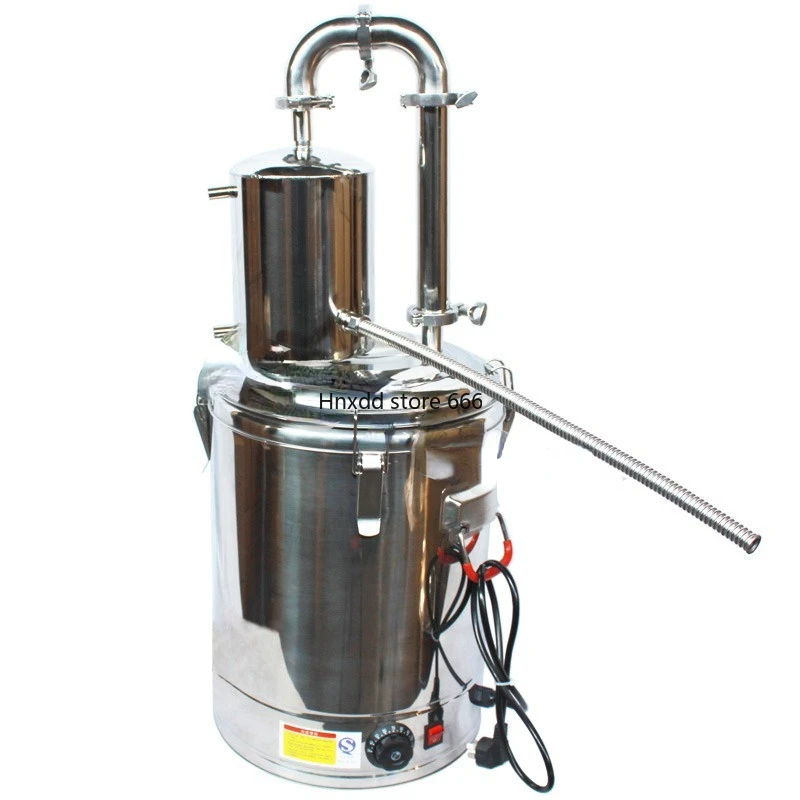 Household Alcohol Brewing Distiller DIY Moonshine Equipment Stainless Steel Whisky Beer Wine Brandy Brewing Machine