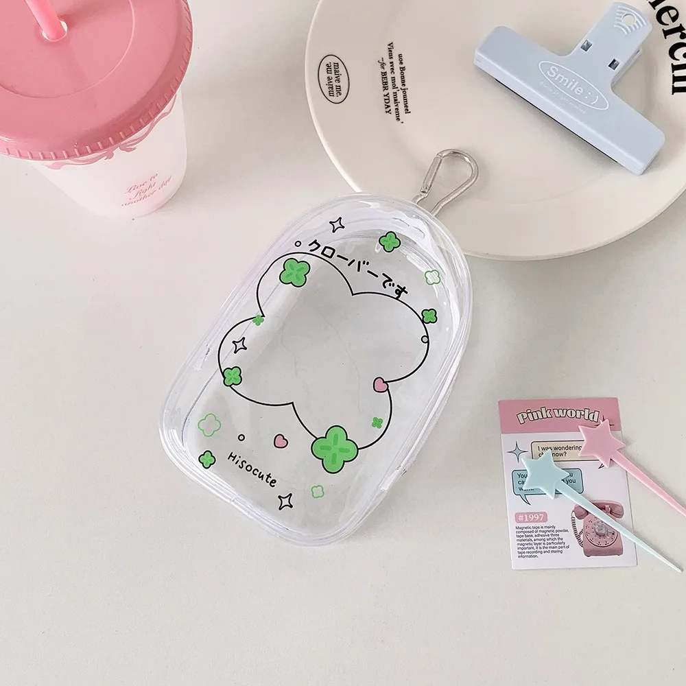 

2Pcs With Keychain Doll Storage Bag Protector Waterproof Doll Protective PVC Shell Hanging Pouch PVC Doll Transparent Case