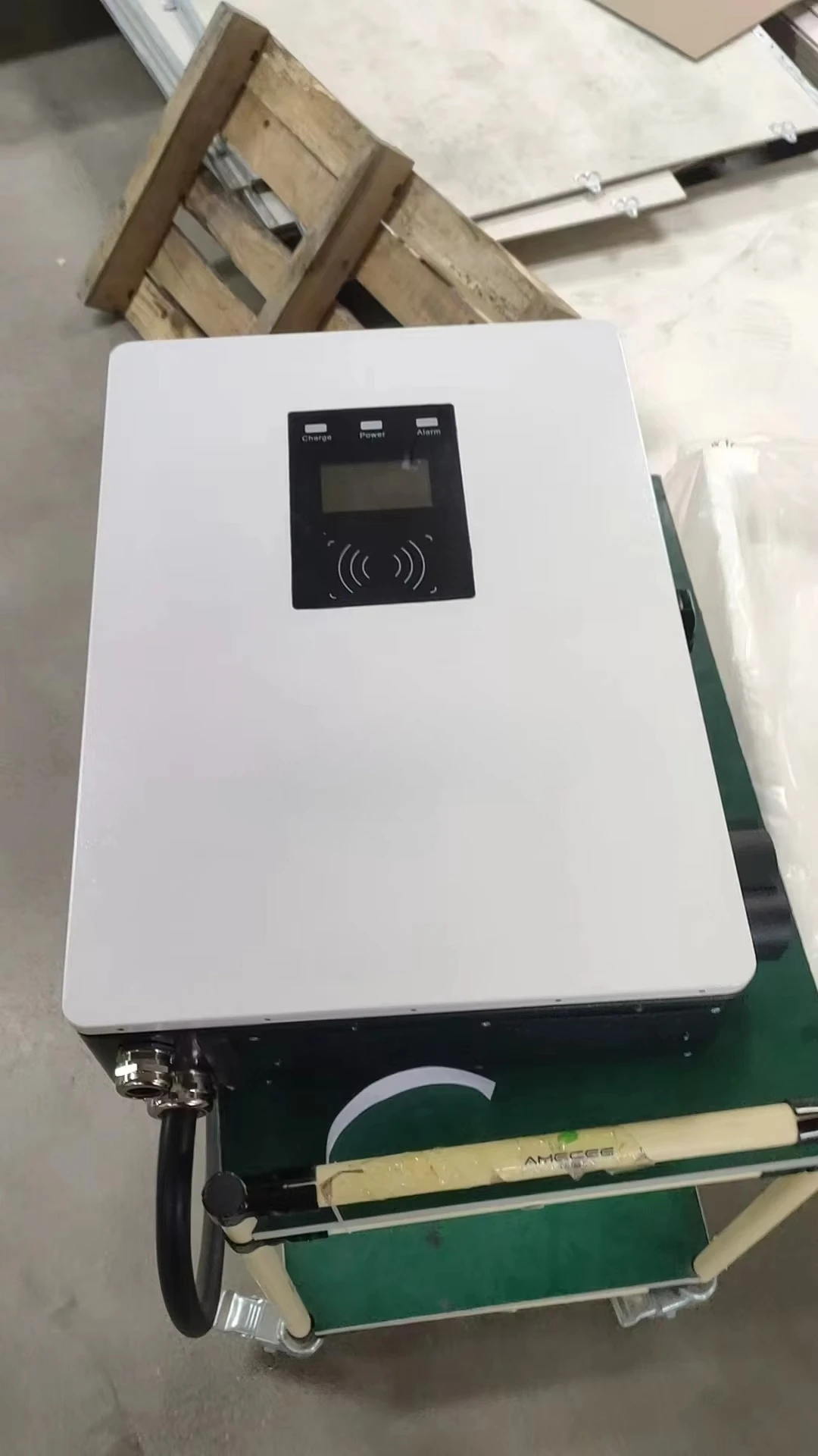 เครื่องชาร์จรถยนต์ไฟฟ้าแบบติดผ - Dc Fast Charger 30Kw Wallbox Commercial บทวิจารณ์และราคา