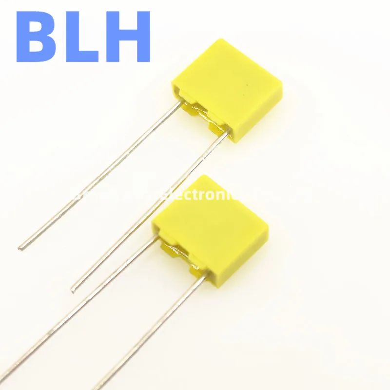 20 قطعة 5 مللي متر تصحيح مكثف البولي بروبلين سلامة البلاستيك فيلم P5 63 فولت 250 فولت 400 فولت 630 فولت 223J 2.2NF 224J 220NF 272J 2.7NF