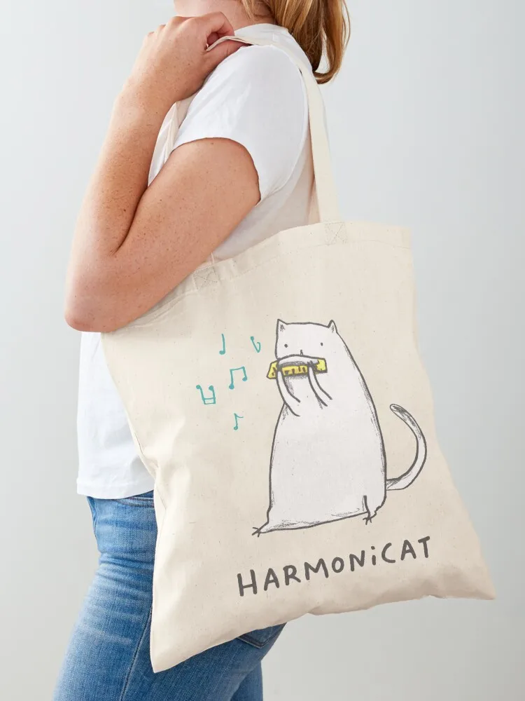 

Harmonicat Tote Bag Portable shopping bag tote bags cloth bags hand bags