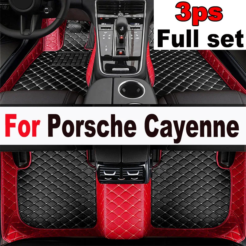 

Car floor mats for Porsche for Cayenne 2011 2012 2013 2014 2015 2016 2017 Custom auto foot Pads automobile interior accessories