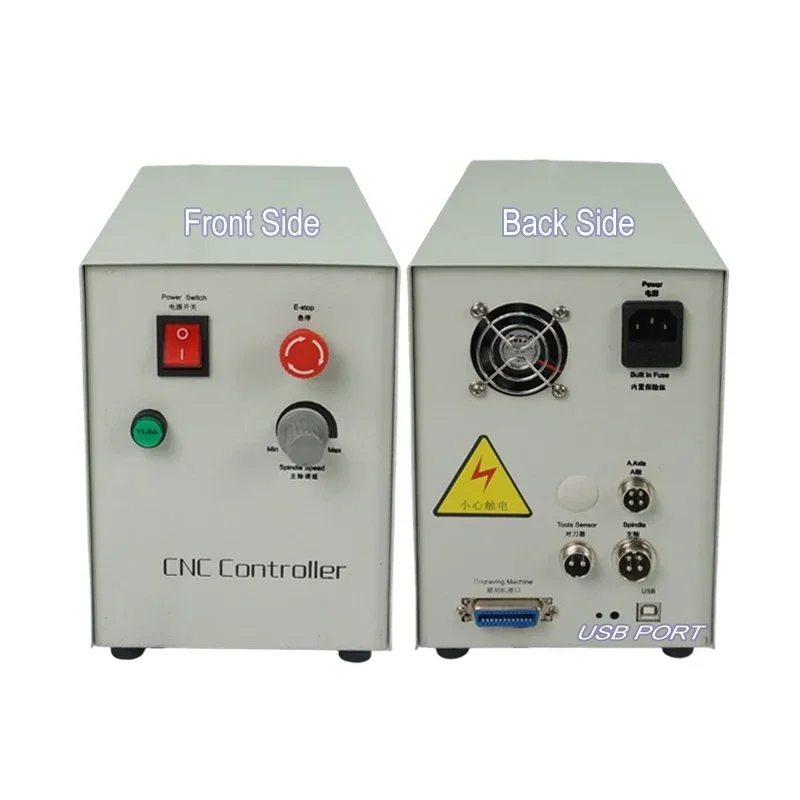 1.5KW 2.2KW CNC Engraving Machine Control Box CNC Controller for LY 3020 3040 6040 6090 800W 1500W 2200W USB Port 3 Axis 4 Axis