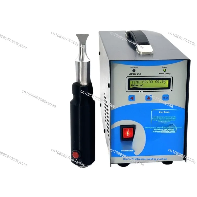 

Ультразвуковой ручной сварочный аппарат 1500 Вт для ремней для уборки навоза, ремней для сбора яиц, панелей автомобильных дверей, нетканых материалов и пластика
