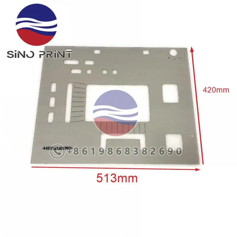 10.105.6099 Keyboard Overlay CPC Control Mask For Heidelberg Offset Machine Spare Parts Control Panel 10.105.6099