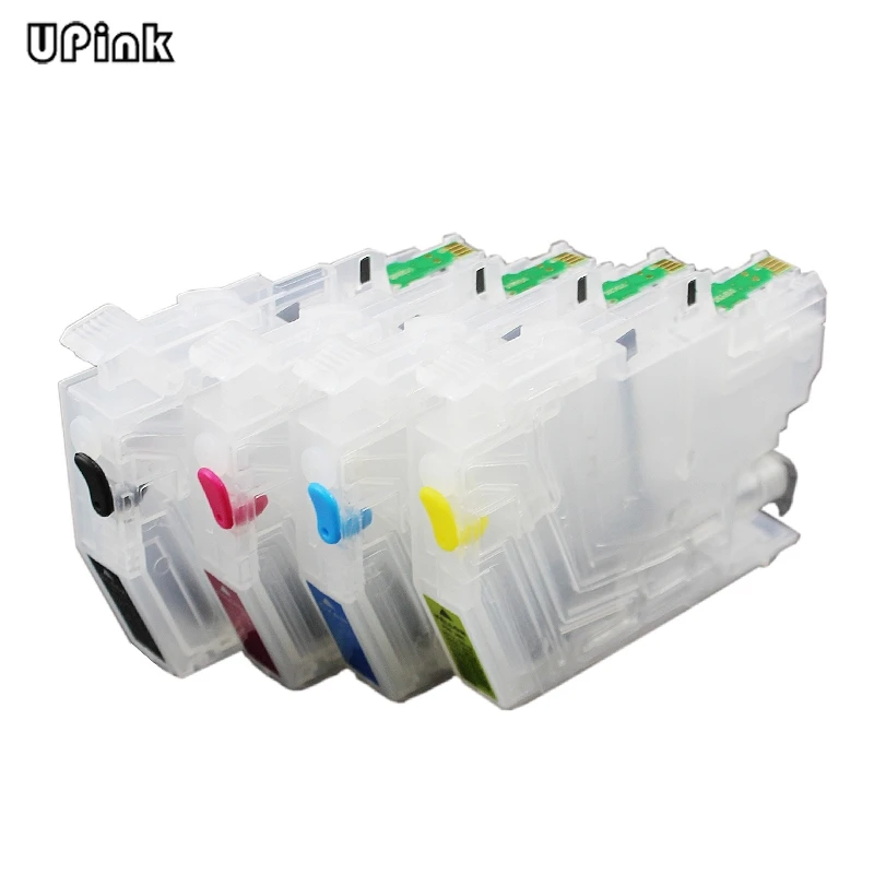 LC421 LC421XL Empty refillable Ink Cartridge For Brother DCP-J1050DW DCP-J1140DW MFC-J1010DW with high capacity chip