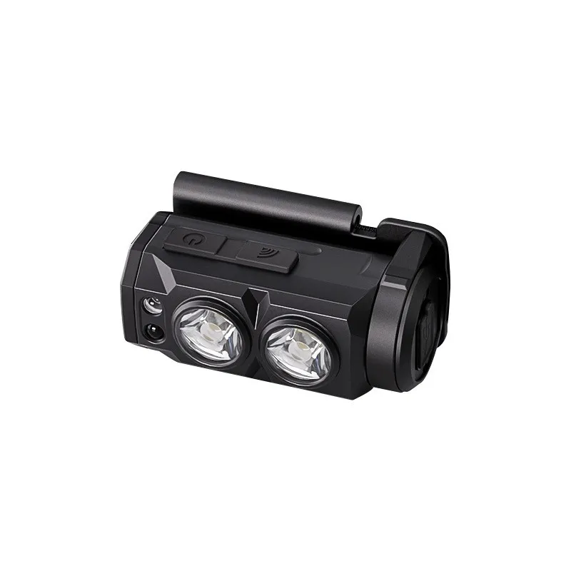 Rechargeable Mini Portable 5 Flashlight Modes LED Headlamp Battery Display with Sensor Switch for Emergency Camping Hiking