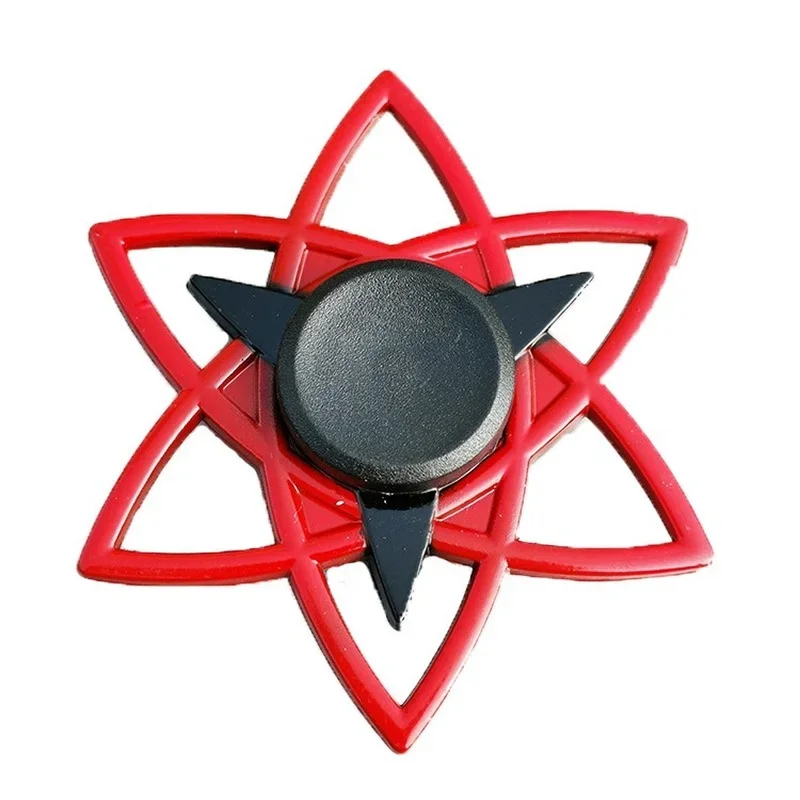 Anime Toys Naruto Shuriken Fingertip Spinner Anti-stress Cosplay Cartoon Funny Toy Fingertip Fingertip Spinner Children Adult