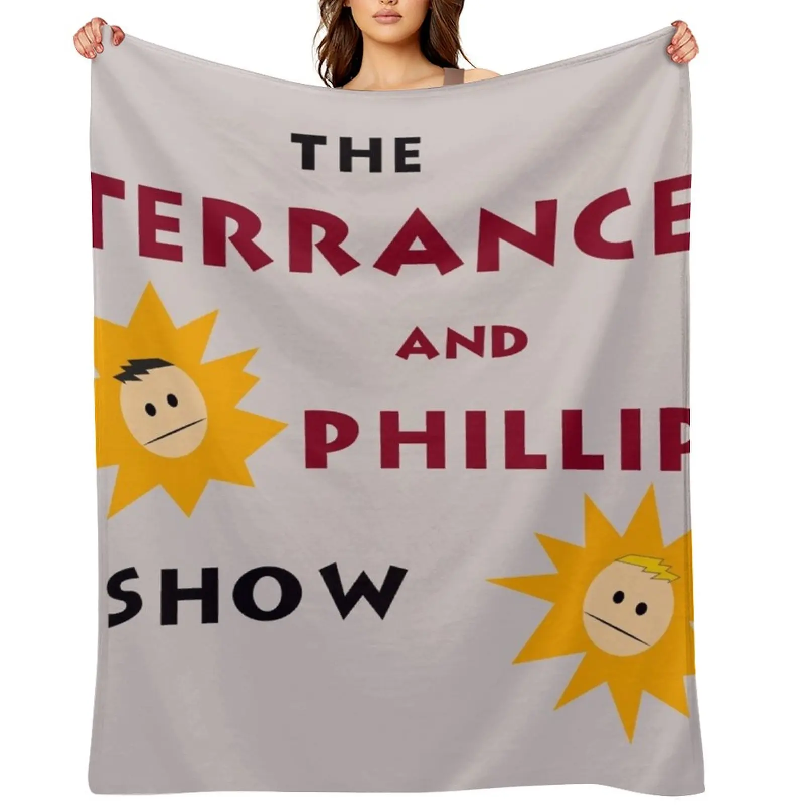 

The Terrance and Phillip Show Throw Blanket Thins Comforter Decoratives Decorative Sofas Blankets
