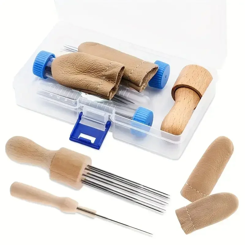 Needle Felting Kit with 30Pcs Needles and Handle