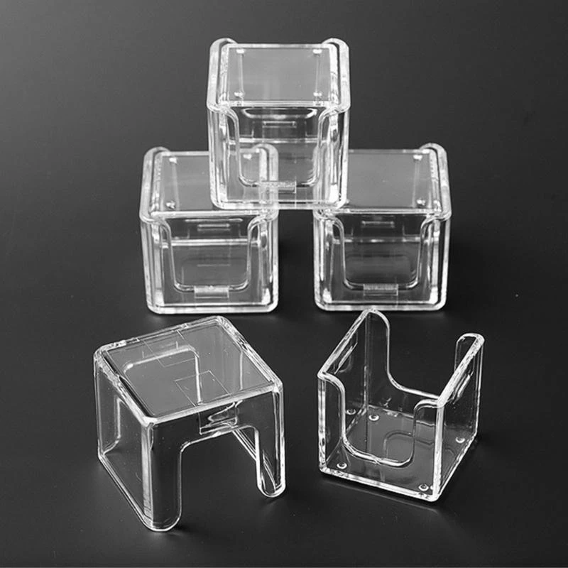 

31 км акрилового бильярдного мела коробки для прозрачного мела защищают крышку легко в использовании