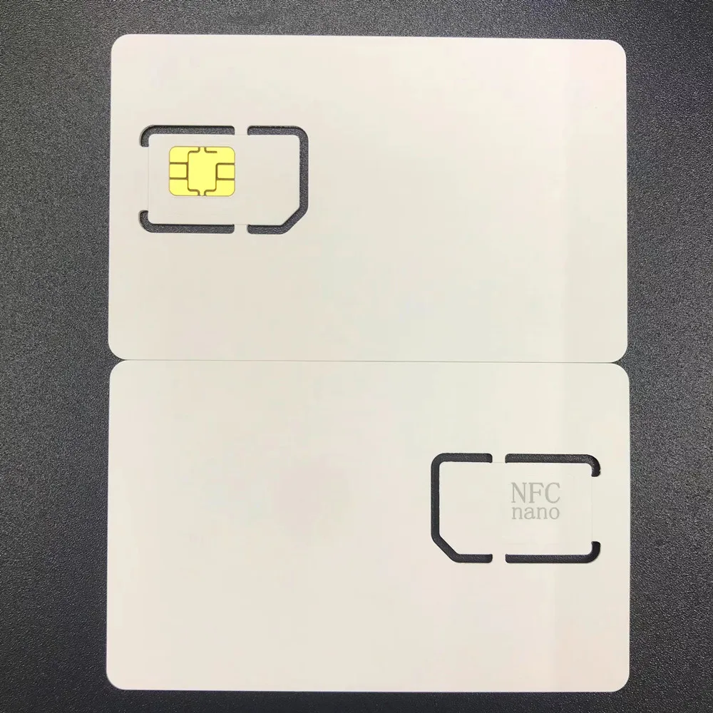 Oyeitime Nano/Micro LTE/WCDMA/NFC Test SIM Card per Aglient 8960, CMU200, CMW500 Anritsu MT8820C Test di fabbrica Nano NFC SIM Card