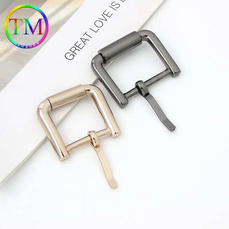 10-50Pcs 16/20/25/26Mm Women Belt Alloy Pin Buckle High Quality Square Adjustment Strap Clasp Webbing Buckle Diy Accessories