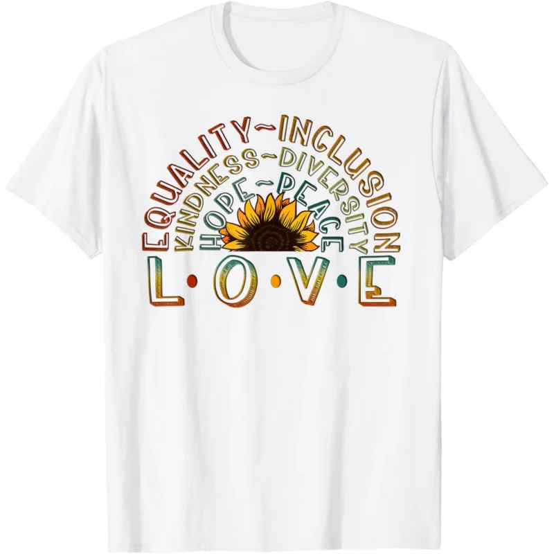 

Love, Equality, Kindness, Diversity, Hope for Peace - Women's T-shirt on Human Rights