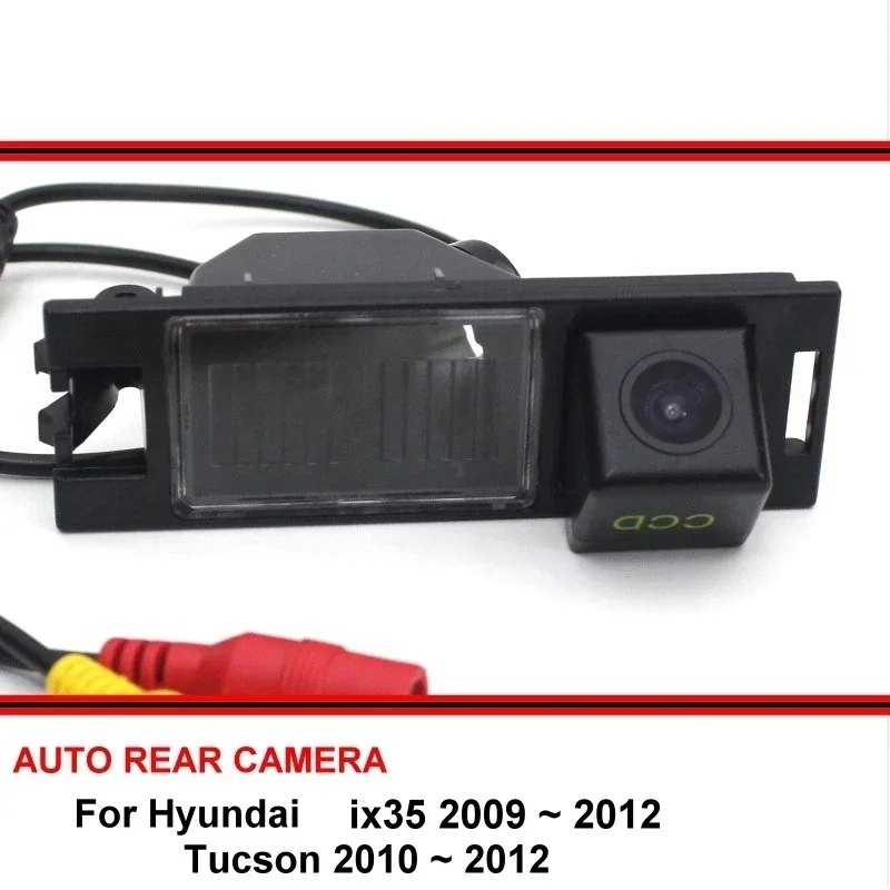 For Hyundai Tucson ix35 2009~2012 Car Rear View Camera reverse Backup Parking Camera LED Night Vision Waterproof Wide Angle