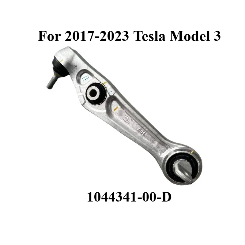 Front Lower Straight Control Arm for 2017-2023 Tesla Model 3 OEM 1044341-00-C Front Suspension Wishbone Replacement Parts