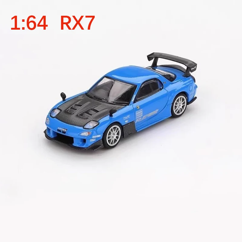 

Литая под давлением оригинальная модель из сплава RX7 в масштабе 1:64, имитация классического украшения, хобби, сувениры, коллекция подарков, статический дисплей