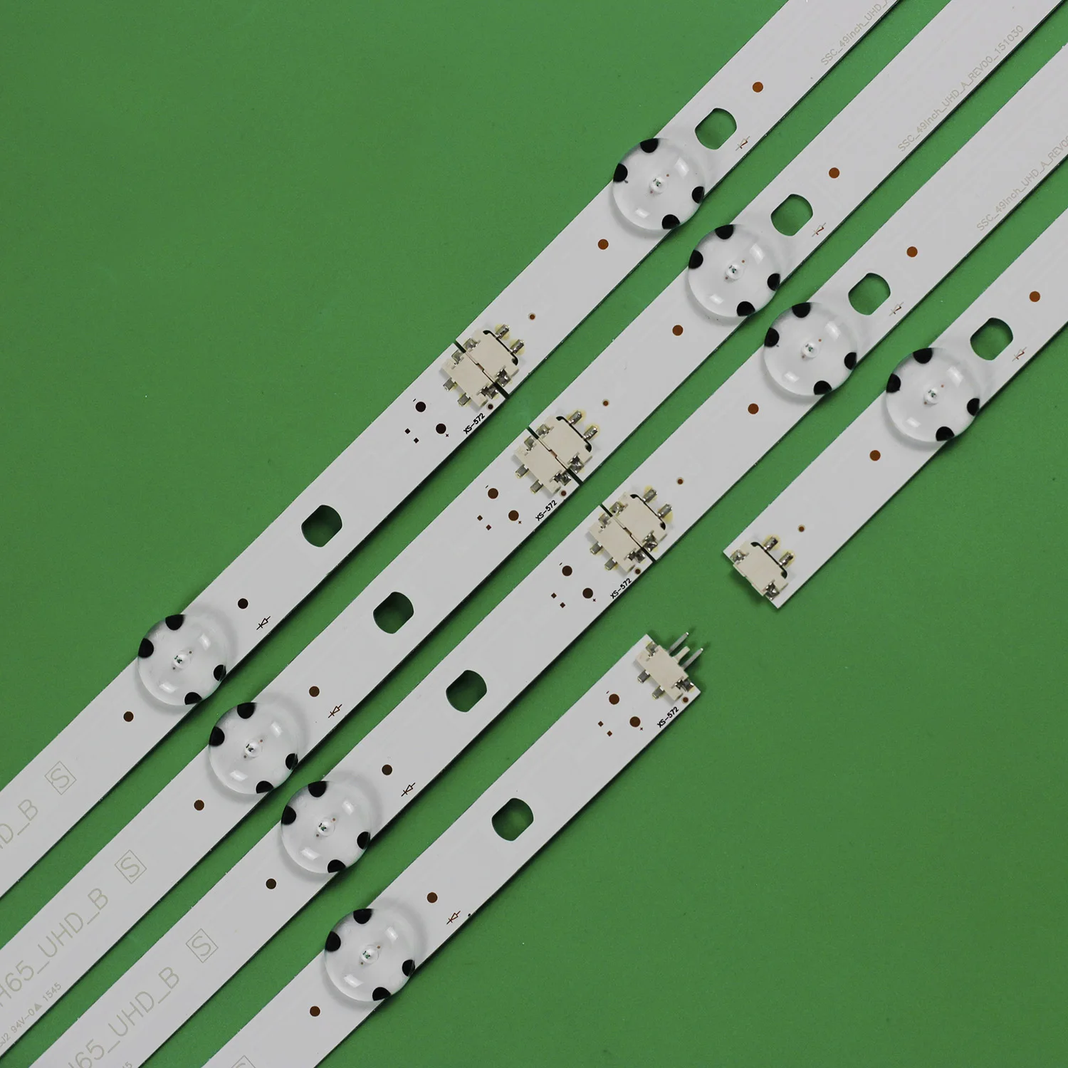 新しい 8 ピース/セット LED バックライトストリップ 49UH652V 49UH650V 49UH65_UHD_B A SSC_49inch_UHD_A B EAV63452401 HC490DGN-ABRC1-214X 用