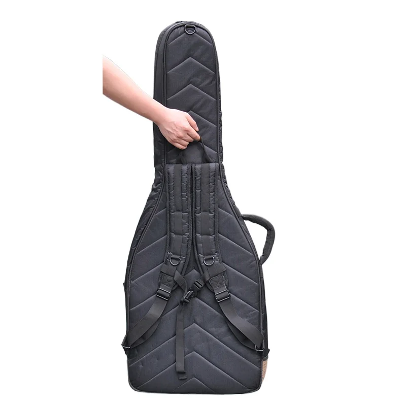 

Instrumental guitar bag with pickup function