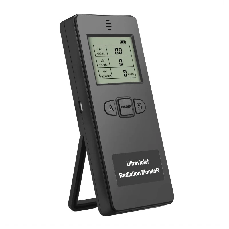 Measurable UV Radiation Of Sunlight And Lamplight Hand-held Ultraviolet Radiation Detector Tester Meter For Outdoor And Indoor