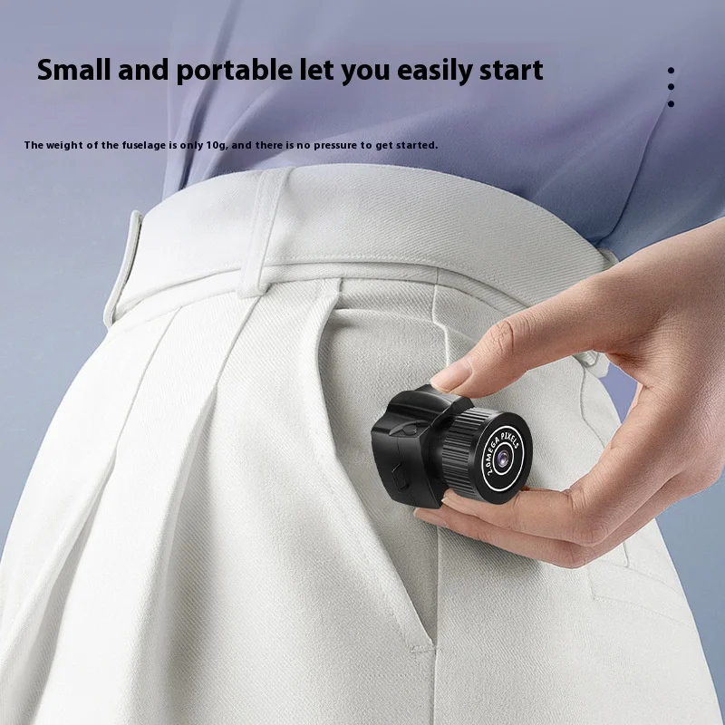 Câmera de esportes ao ar livre Mini câmera HD Fashion Life Camera Câmera de bolso portátil compacta