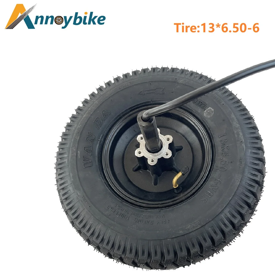 Electric Hub Motor 13 inch 48-72V 2000W 60H 50N.m13x6.50-6 Scooter ATV UTV Motor Wheel  Bicycle Single Shaft