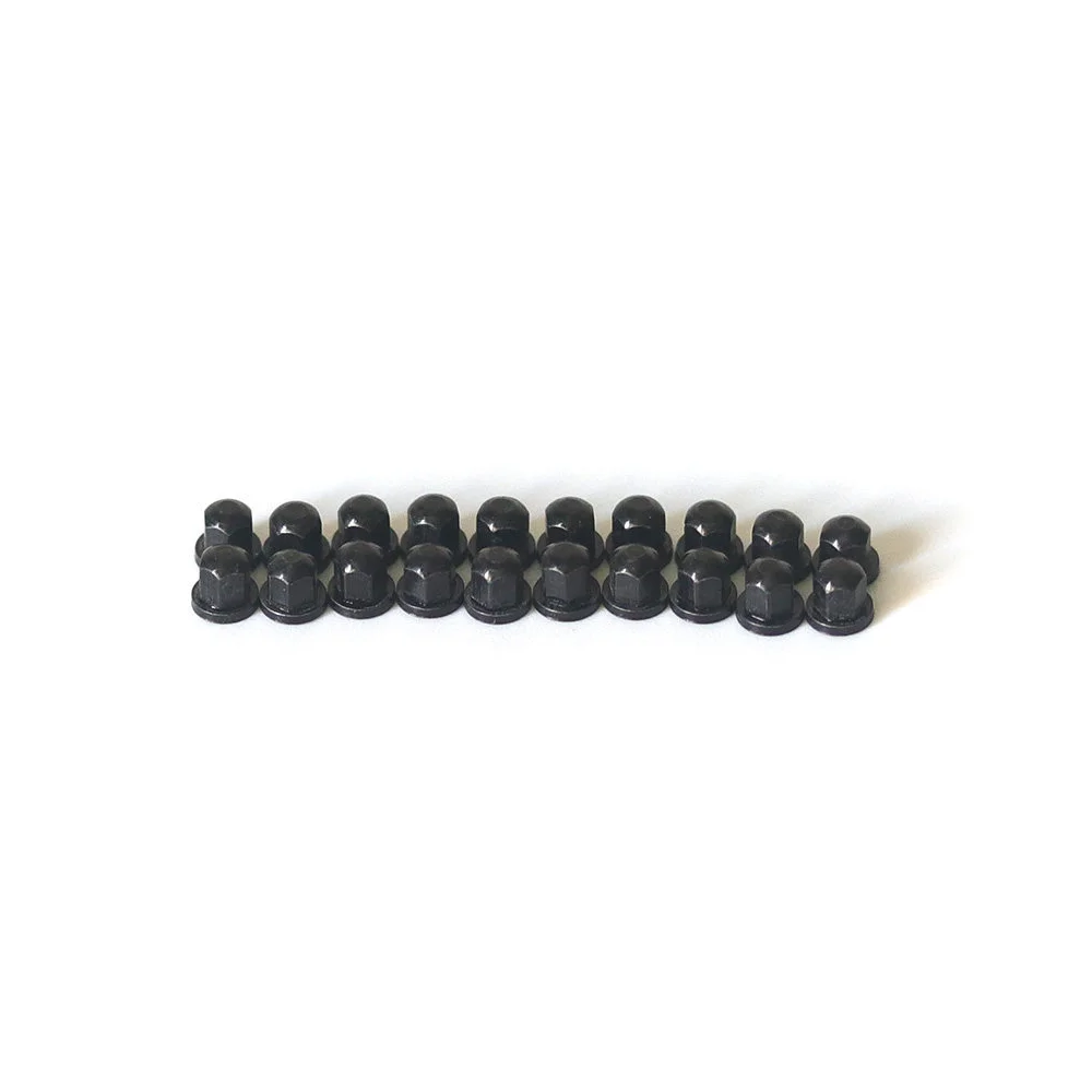 Spherical Screw M2 JDM-42 20 Pieces Black Silver For 1/14 Tamiyaa RC Dump Truck Tractor Trailer Tipper JD Toy Model parts