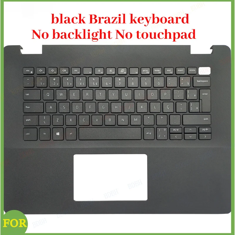 

НОВАЯ клавиатура для ноутбуков US/Latin/Spanish/Brazil для Vostro 3400 3401 3405 V3400, крышка для подставки под запястья с отверстием Type-C