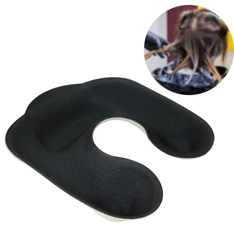 1*Salon Hair Neck Tray Shoulder Support Hairdressing Tool Professional Perm Hair Perming Neck Rest Container For DIY Home Barber