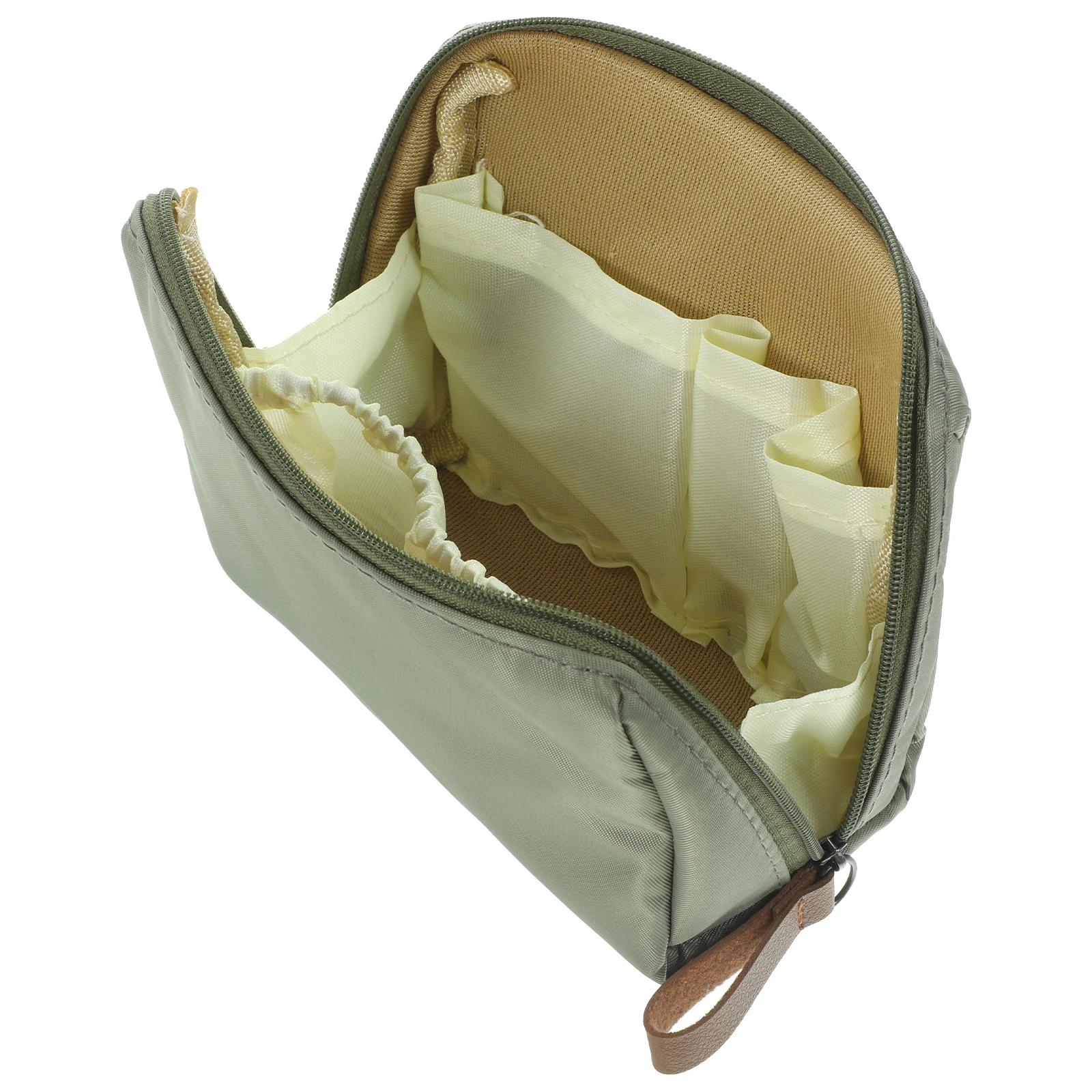 

High Capacity Storage Bag Travel Toiletry Small Fabric Makeup Organizer Zipper Pouches Portable Bags For Lipsticks