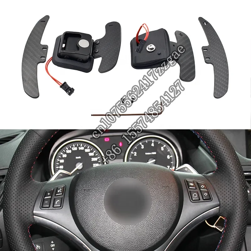 

SYPES E90 E70 E71 M3 Magnetic Paddle Shifter Replace For Series Steering Wheel Shift Paddles