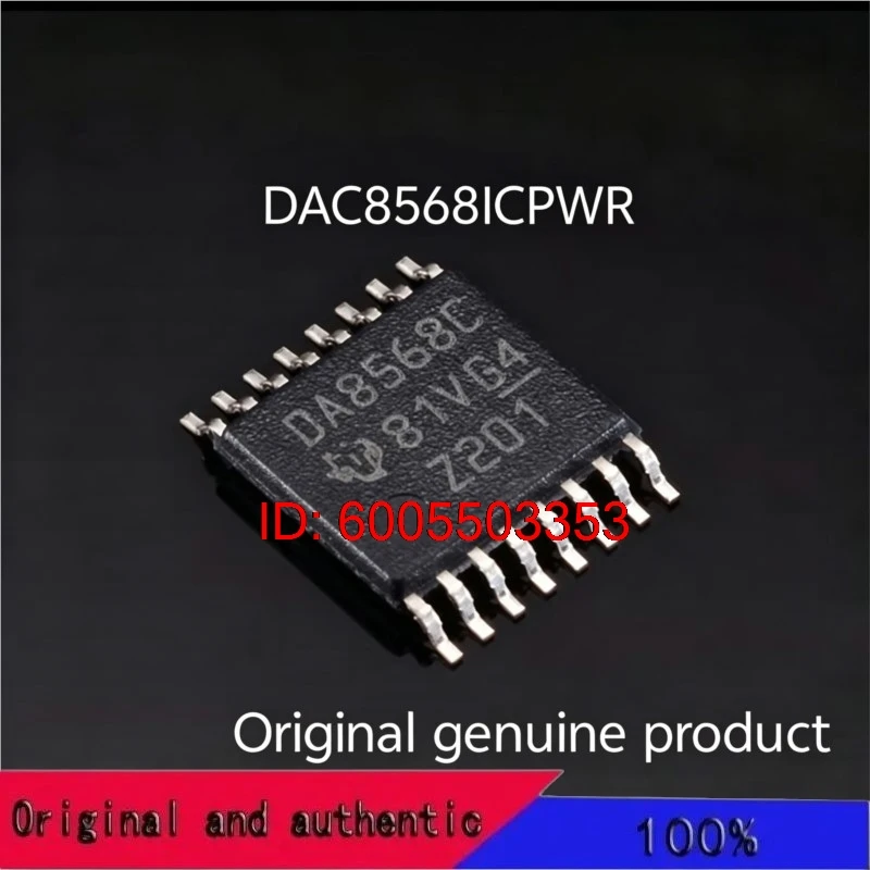 1-10PCS brand new DAC8568 DAC8568ICPWR Original and authentic products encapsulation:TSSOP16