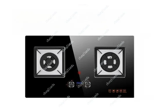 Double Stove Household Liquefied Gas Embedded Tabletop Gas Stove Natural Double Furnace Energy-saving Fierce Fire Stove