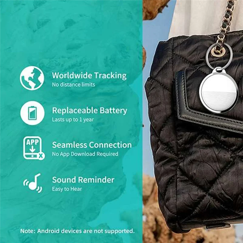 Mini système de suivi GPS Portable pour enfants, clés d'animaux domestiques, rappel Anti-perte pour trouver mon localisateur d'étiquettes d'application-TCE