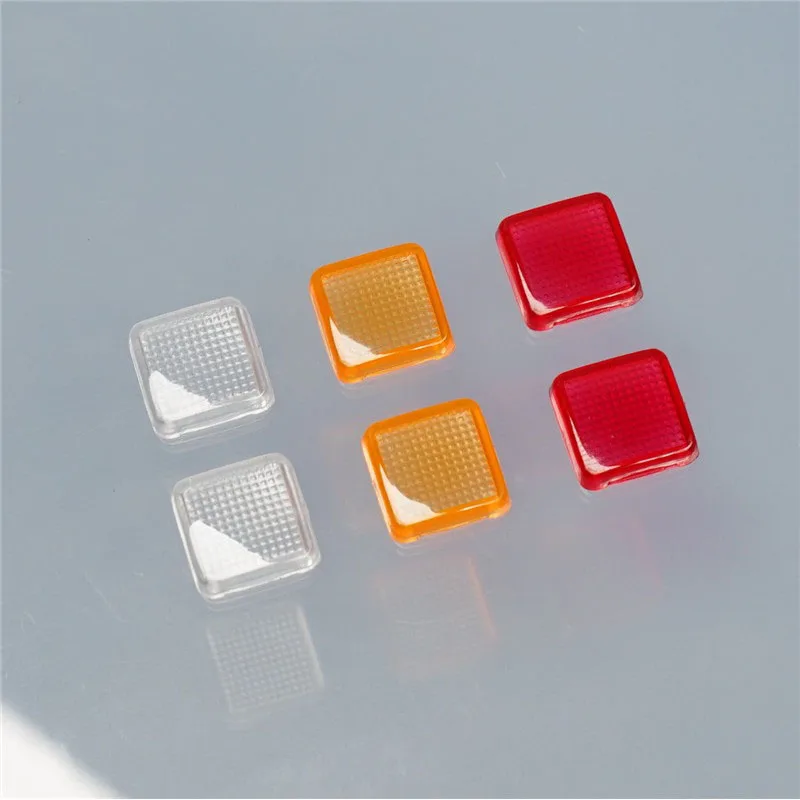 1:14th Scale Tail Light Piece Container Lights Square Light for Tamiya RC Dump Truck SCANIA 770S R620 VOLVO BENZ Arocs MAN Car